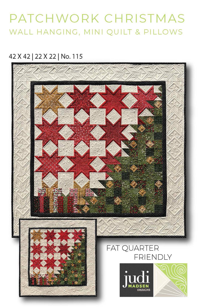 patchwork-christmas-wall-hanging-mini-quilt-and-pillows-pattern-judimadsen