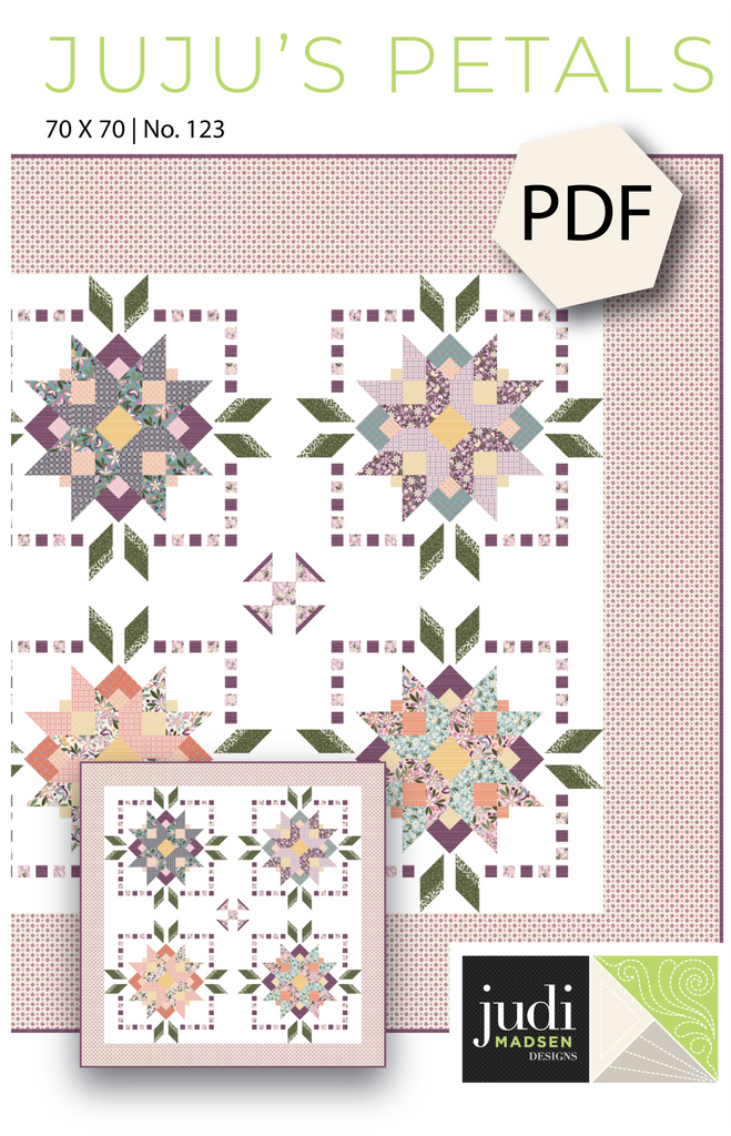 Juju's Petals Quilt Pattern ***PDF*** – judimadsen